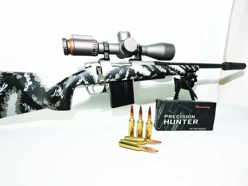 The Magnus was tested with Hornady ammunition.
