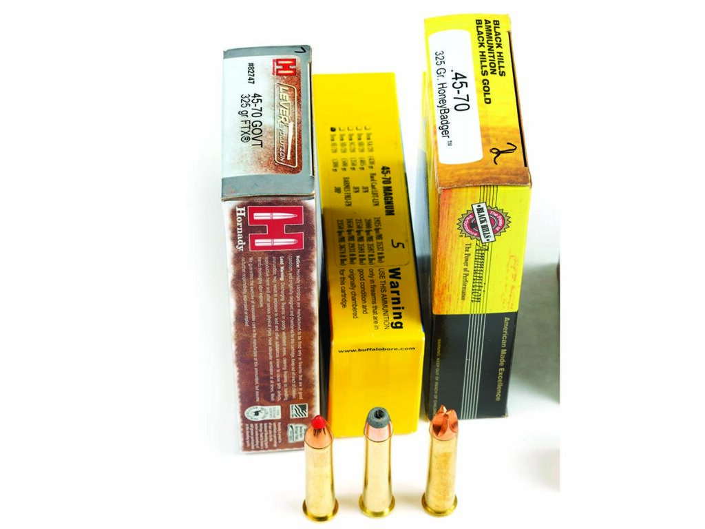 More than proven as a game getter, the .45-70 Government remains a favorite for harvesting whitetails.