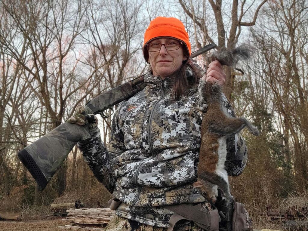 Don’t worry about getting decked out for squirrel season. The great appeal of chasing the critters is how little kit it requires. Essentially a gun and appropriate clothing is all you need.