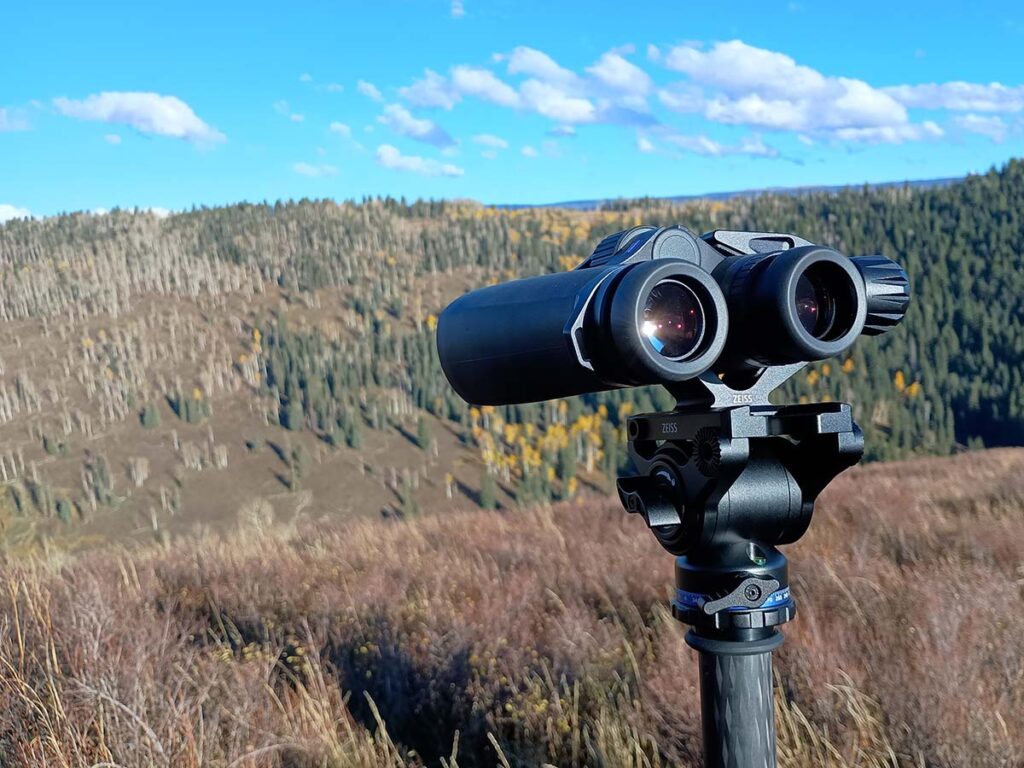 Hunting in the West means long hours behind glass. Zeiss makes this a much more enjoyable and fruitful venture.